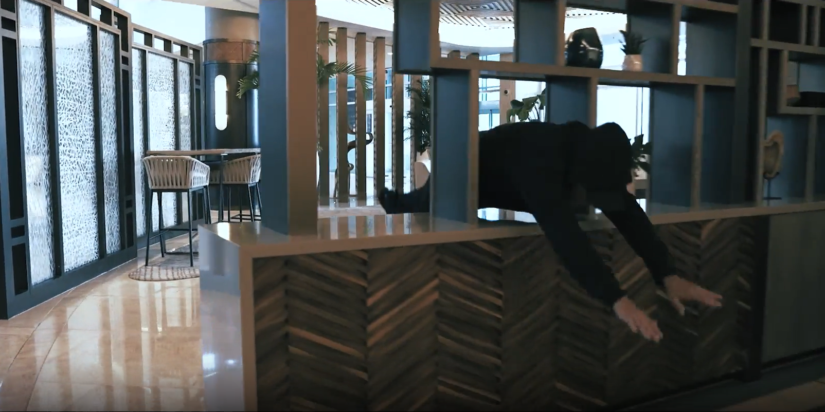 Recording a Stuntman for a video